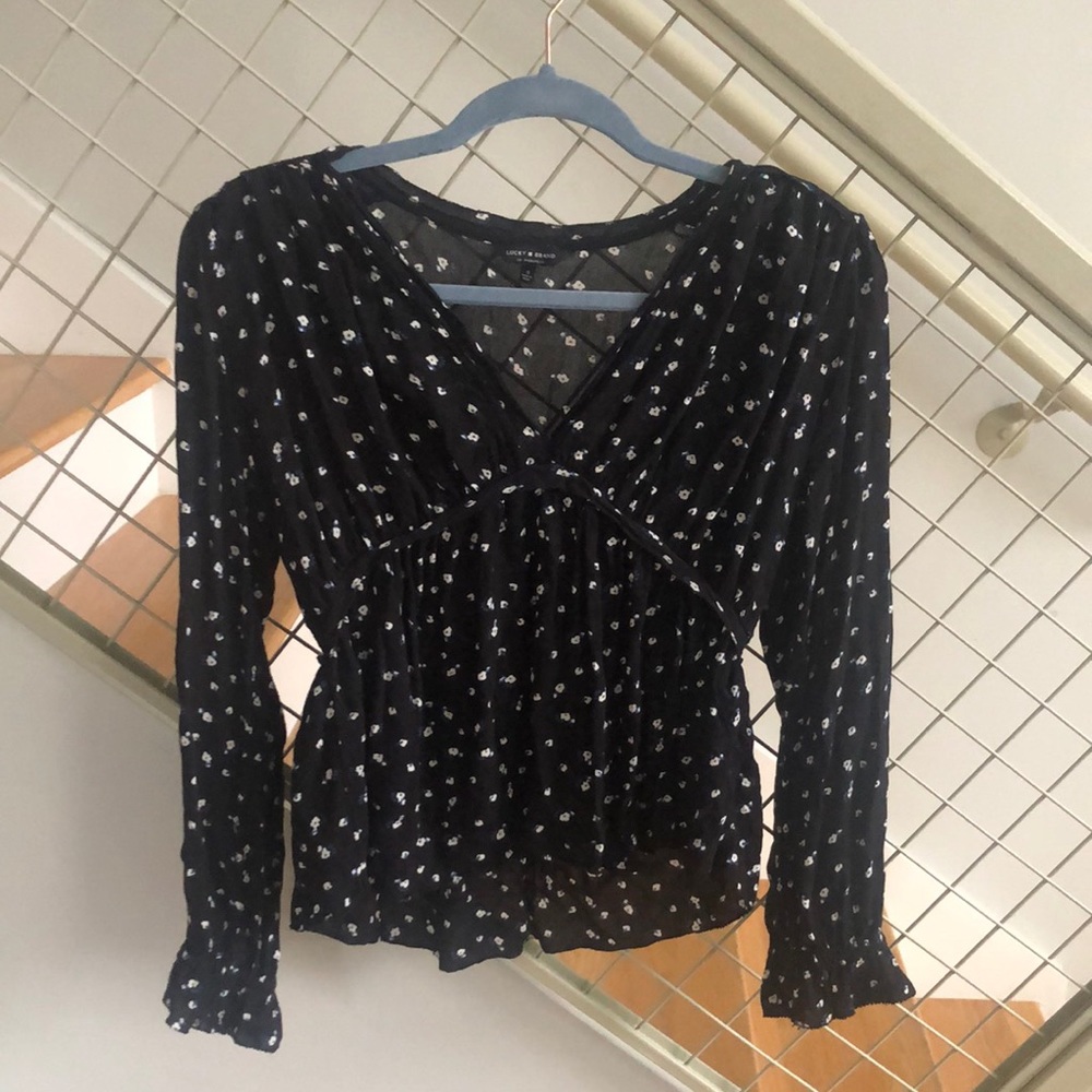 Lucky brand long sleeve top